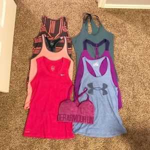 7-Piece Workout Tank Bundle & Sports Bra